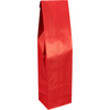 Séduction Kraft - Sachet bouteille de vin 1 bouteille 10x8x40cm kraft 50 pièces Rouge Vif