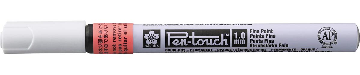 SAKURA - PENSEUR DE PEINTURE-TOUCH, Fine, rouge fluorescent