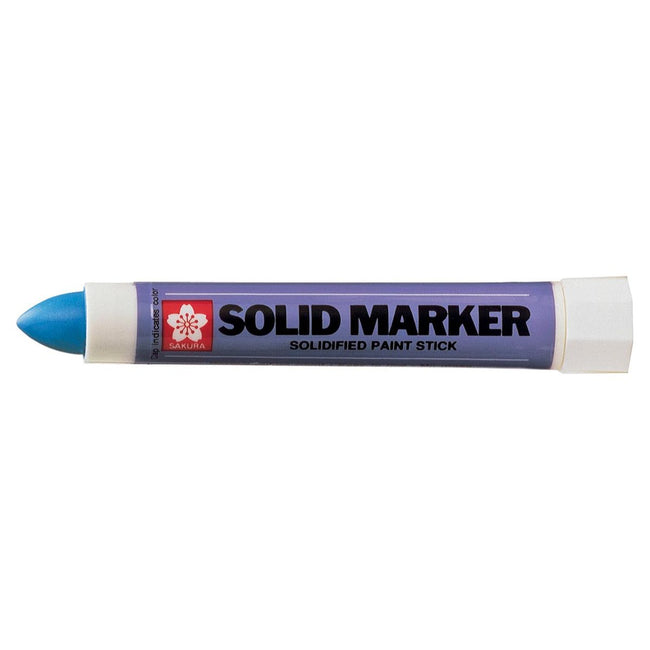 Sakura - merkstift Solid Marker blauw, brede punt