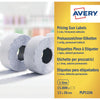 Avery - Étiquettes YPLP1226 pour étiquette de prix permanente, ft 12 x 26 mm, 15 000 étiquettes, jaune