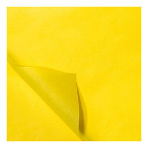 Seidenpapier aus Seide, 50 x 75 cm, 22 g, 100 Blatt, gelb