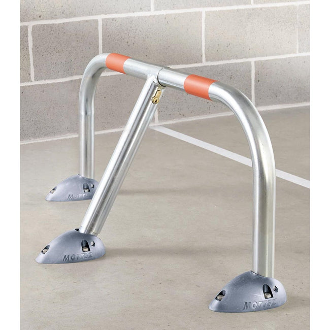Mottez - soporte de estacionamiento, plegable, 94 cm