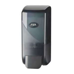 Dosatore sapone 1 litro NERO PERLA + flacone di ricarica