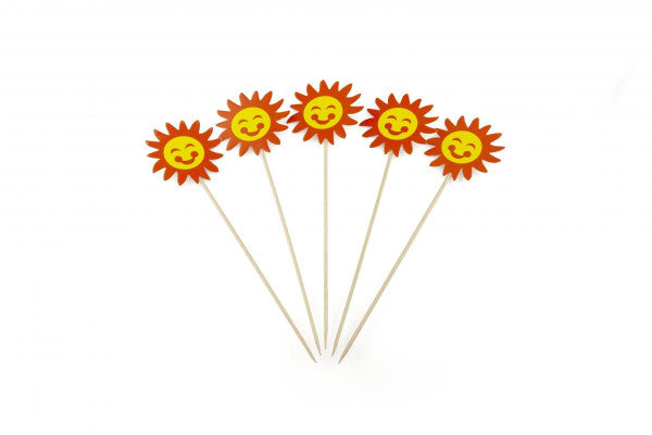 Timmers - Sun on skewer 190mm 100 pieces