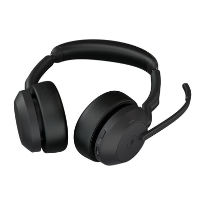 JABRA -   Evolve2 55 Headset Draadloos Hoofdband Kantoor/callcenter Bluetooth Zwart