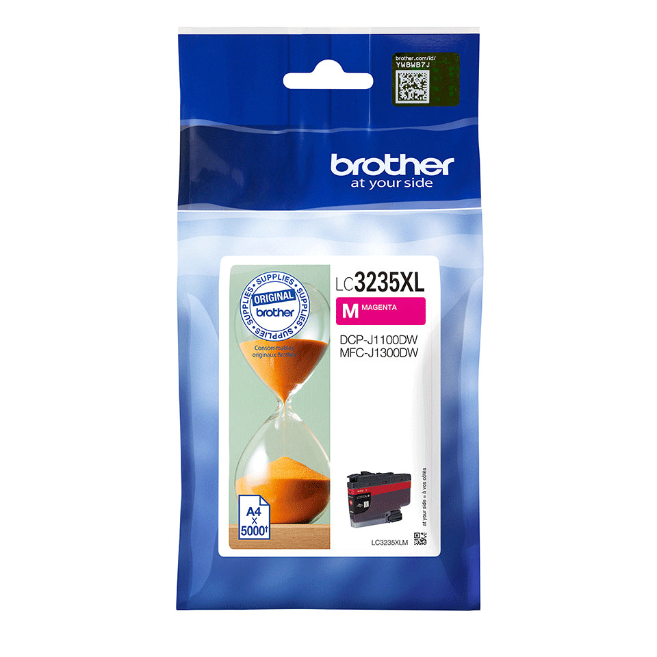 Brother -  LC3235XLM inktcartridge 1 stuk(s) Origineel Hoog (XL) rendement Magenta