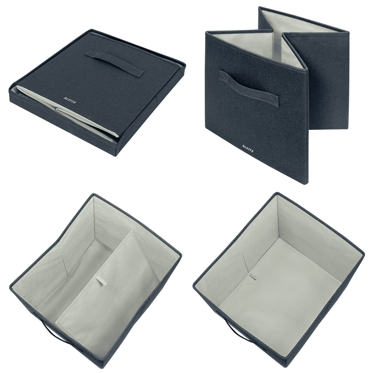 Leitz -  61450089 opslagdoos Stof/Weefsel Grijs