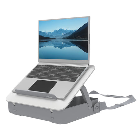 Fellowes -  BTA LAPTOP STAND CARRY CASE WHITE 35,6 cm (14) Hardshell-doos Wit