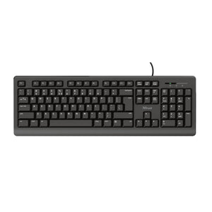 Trust -  Primo toetsenbord Inclusief muis Kantoor USB QWERTY Engels Zwart