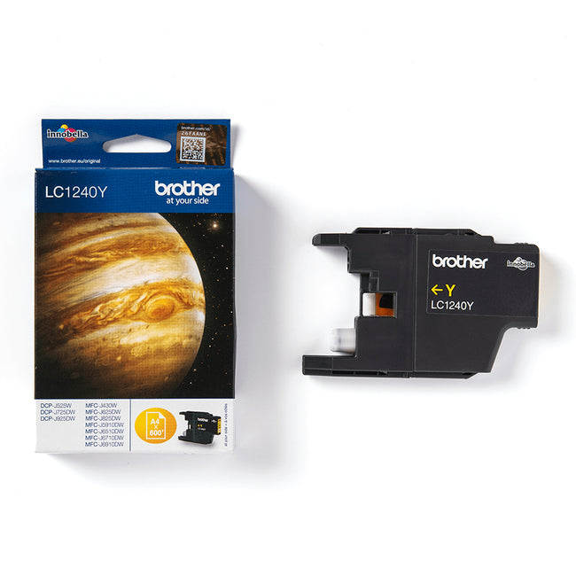 Brother - Cartucho de tinta LC-1240Y amarillo