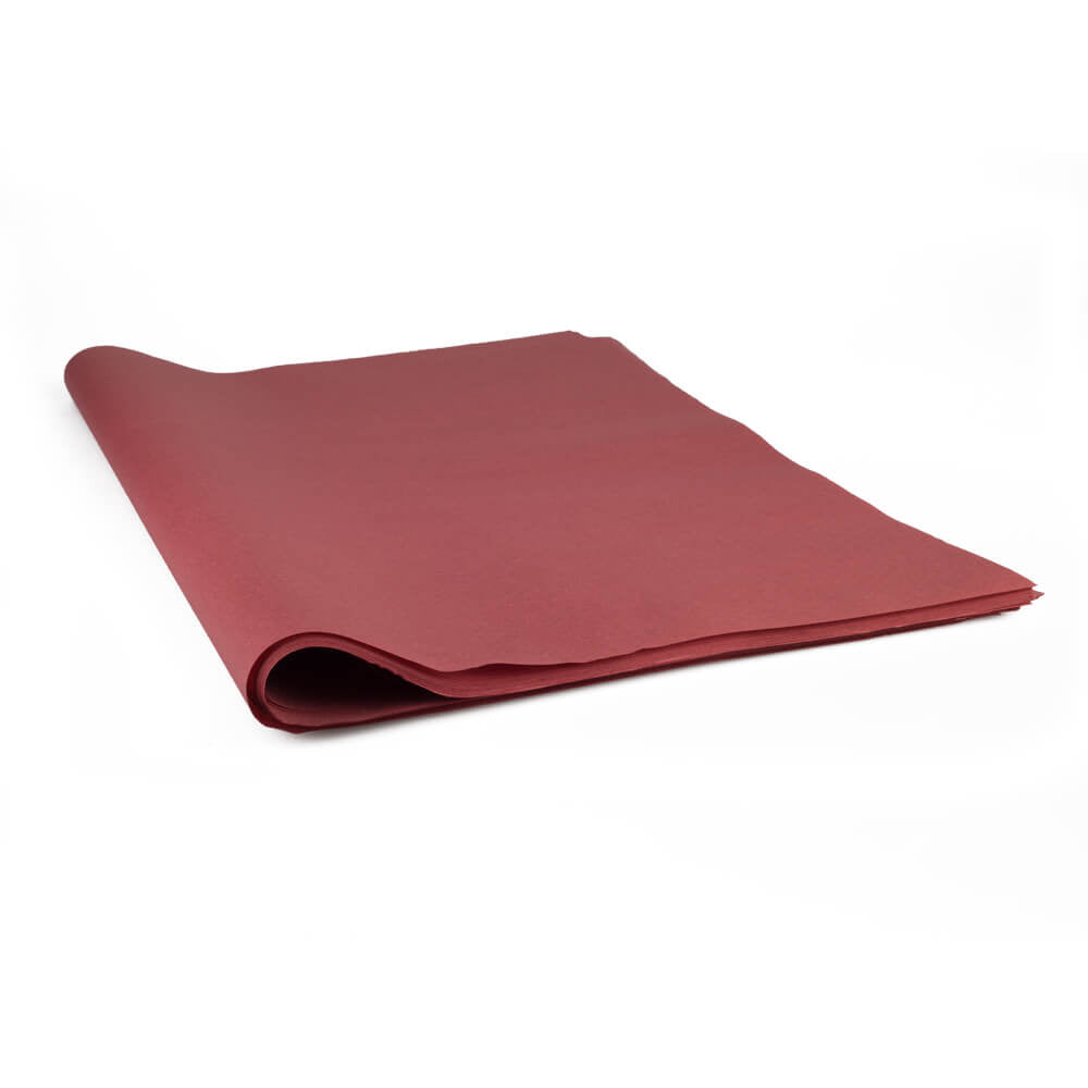 Klika - Blotting paper burgundy red 50 x 75 cm 28 grams/m2