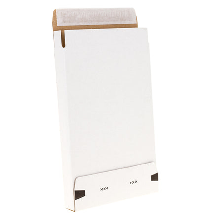 VIV - Buzones 166 x 26 x 250 mm (formato a5+) cierre autoadhesivo blanco | 25 piezas