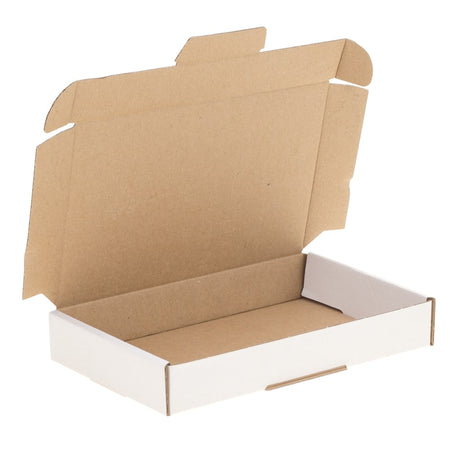 Klika -  Brievenbusdoosjes 346 x 255 x 28 mm (a4+ formaat) wit | 50 stuks