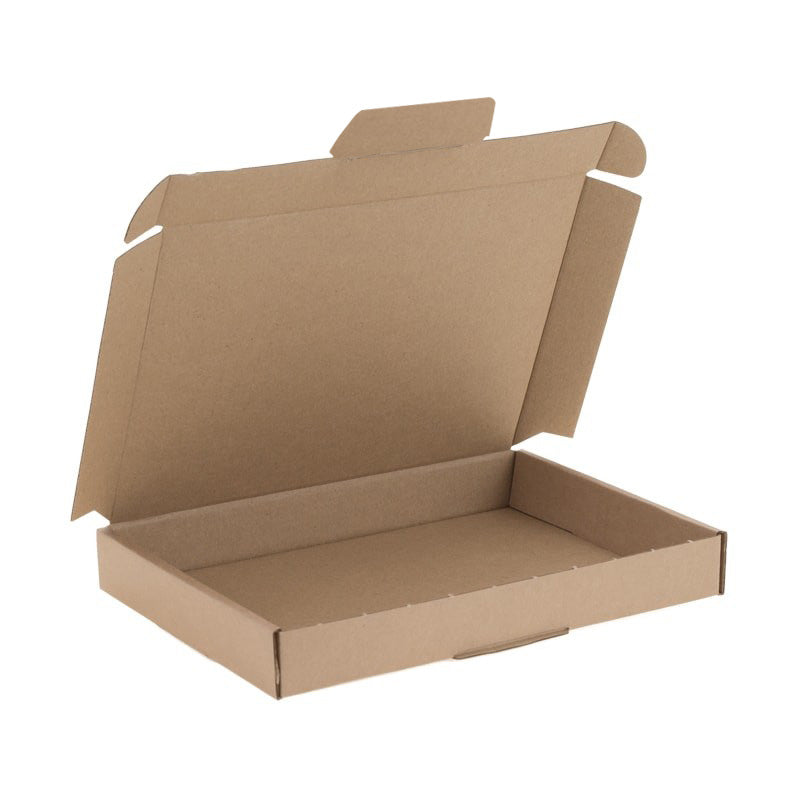 Klika - Briefkastenboxen 221 x 155 x 28 mm (A5-Format) braun | 50 Stück