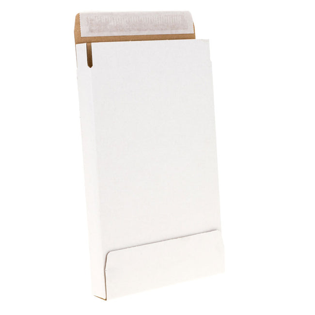 VIV - Cassette per le lettere 250 x 26 x 351 mm (formato a4+) chiusura autoadesiva bianca | 25 pezzi