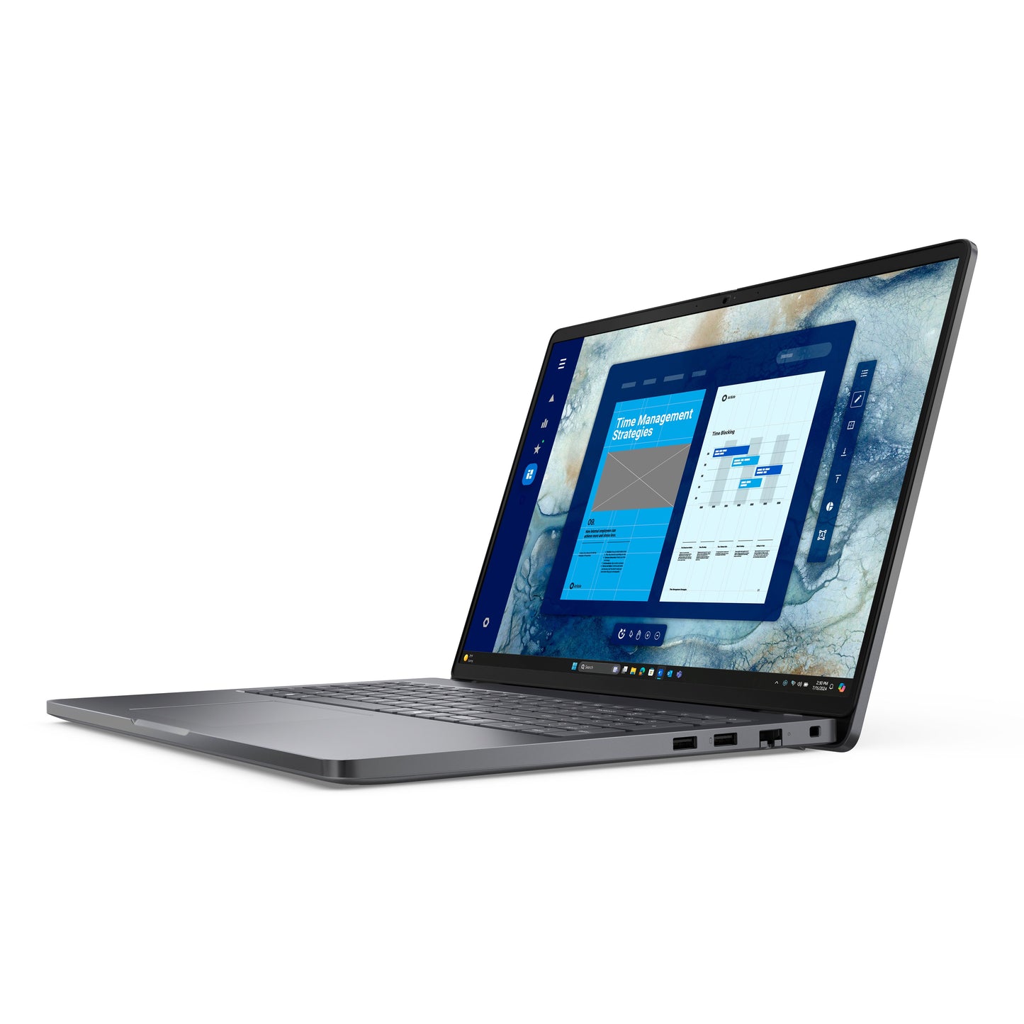 Dell -   Pro 16 PC16250 Intel Core 5 120U Laptop 40,6 cm (16) Full HD+ 16 GB DDR5-SDRAM 512 GB SSD Wi-Fi 6E (802.11ax) Windows 11 Pro Engels Zwart