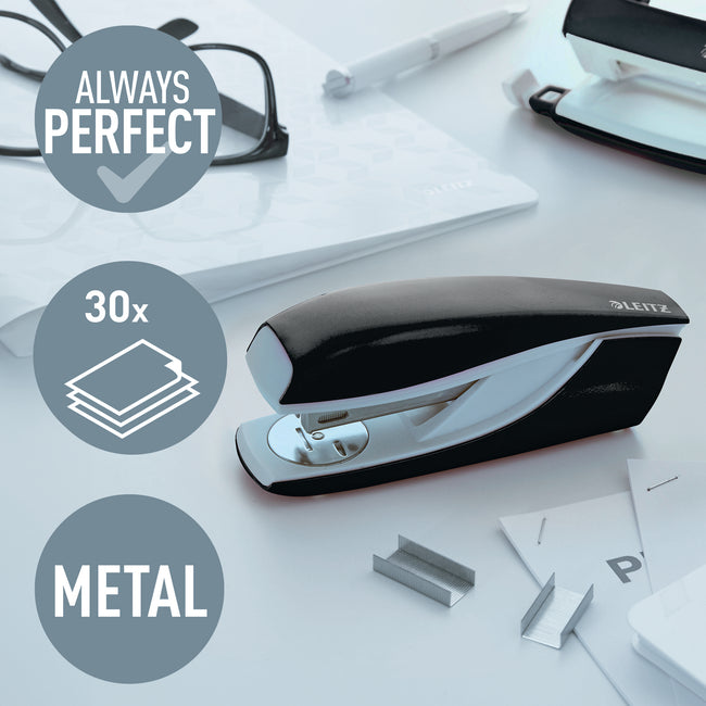 Leitz - NeXXt WOW 5502 stapler, black, on blister