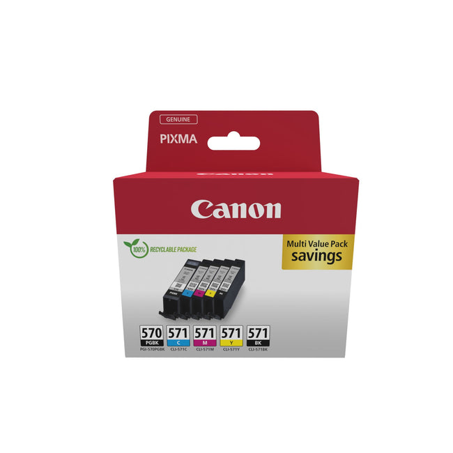 Canon - Ink cartridge PGI-570 + CLI-571 2x black + 3 colors