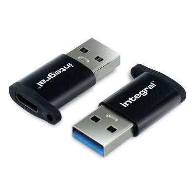 Intégral - Adaptateur USB-C vers USB-A, pack de 2