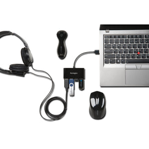Kensington -  USB 2.0-Hub met 4 poorten