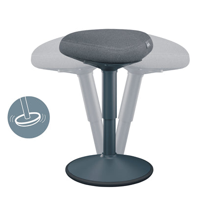 Leitz - Active Ergo stool with comfort seat