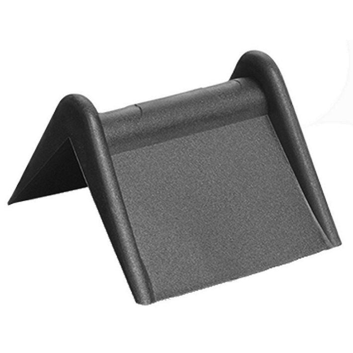 Klika - Protectores de esquinas de plástico negro 40 x 35 mm (ancho de banda máx. x ancho de ala)