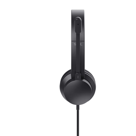 Trust -  HS-260 Headset Bedraad kband Kantoor/callcenter USB Type-A Zwart