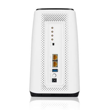 ZYXEL -   FWA510 draadloze router Multi-Gigabit Ethernet Tri-band (2.4 GHz / 5 GHz / 5 GHz) 5G Zwart, Wit