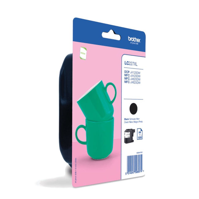 Brother -  LC227XLBKBP inktcartridge 1 stuk(s) Origineel Zwart