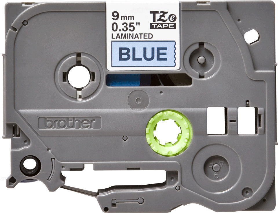 Brother - Labele P-touch TZe-521 standard 9mm black on blue