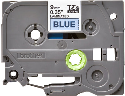Brother - Labele P-touch TZe-521 standard 9mm black on blue