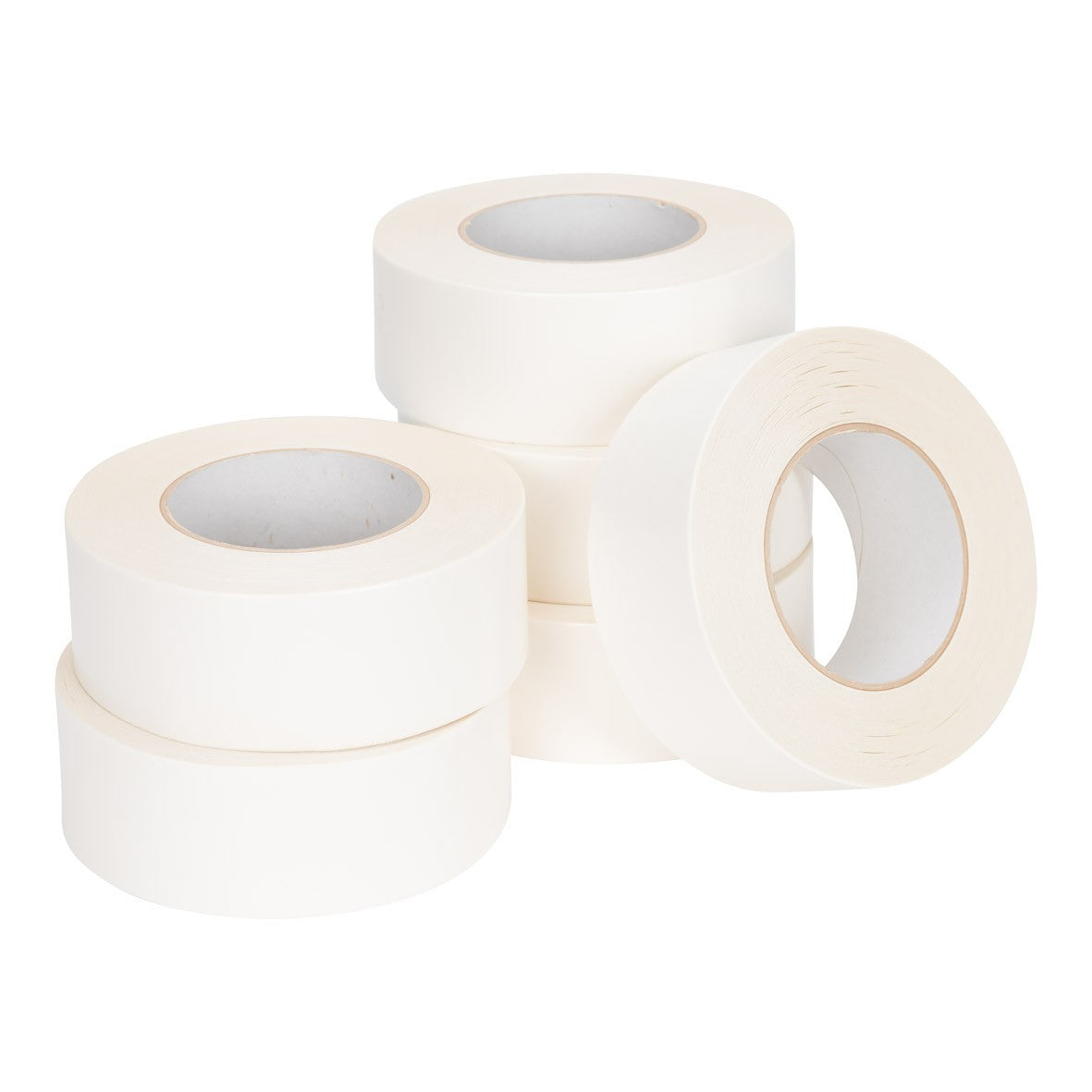 Klika - Double-sided and transparent (with white paper carrier) 50 mm x 50 meters | 3 pieces
