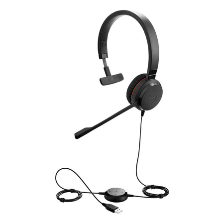 JABRA -   Evolve 30 II Headset Bedraad Hoofdband Kantoor/callcenter USB Type-C / USB Type-A Zwart
