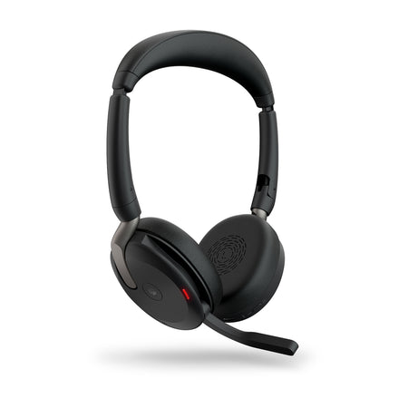 JABRA -   Evolve2 65 Flex Headset Bedraad en draadloos Hoofdband Kantoor/callcenter Bluetooth Zwart
