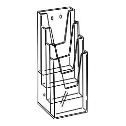 Klika - Folderbak 4 Vaks 1/3 A4 suspension