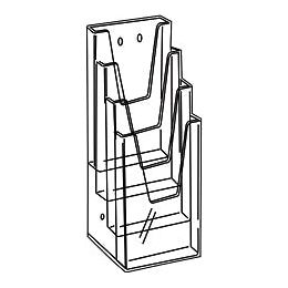 Klika - Folderbak 4 Vaks 1/3 A4 suspension