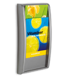 Klika - Brochure da muro 3 x A4 lxhxp 267x520x83 mm