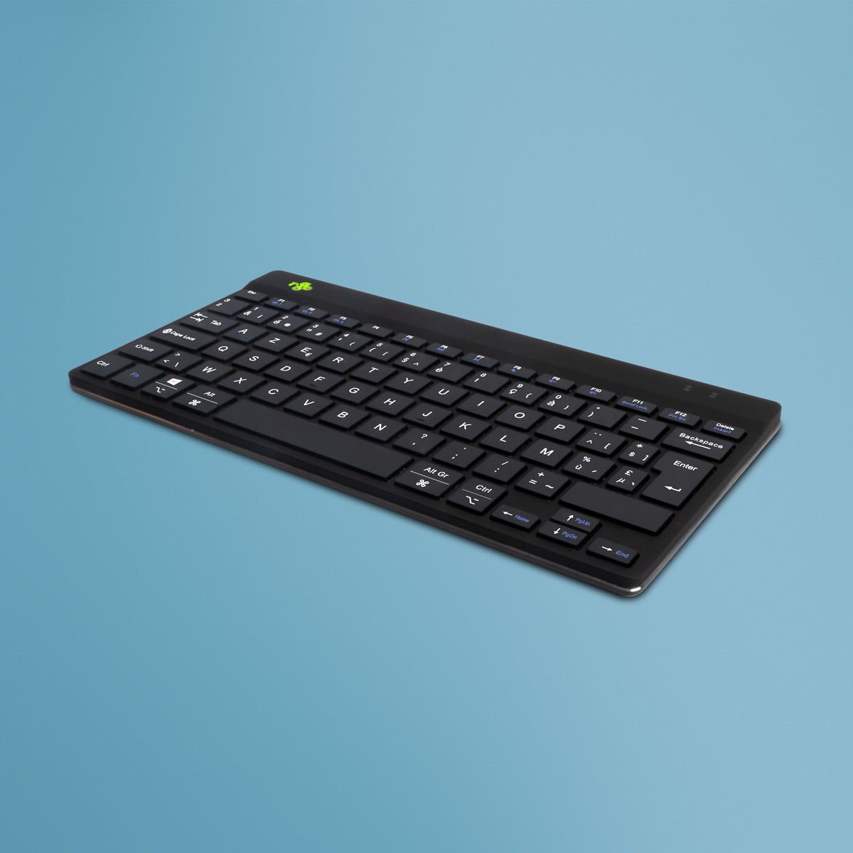 R-Go Tools -  Ergonomisch toetsenbord R-Go Compact Break, compact toetsenbord met pauzesoftware, AZERTY (BE), Bluetooth, zwart