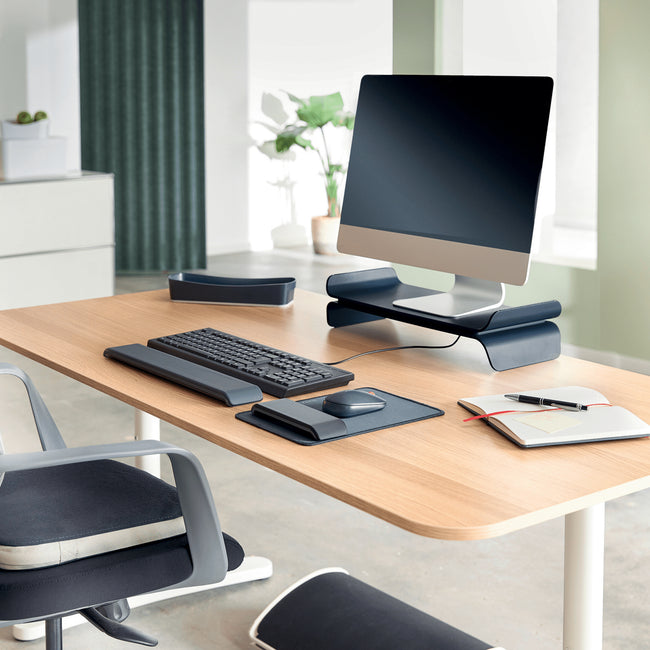 Leitz -  65170089 polssteun Grijs