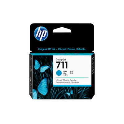 HP - Cartouche d'encre cz130a 711 bleue