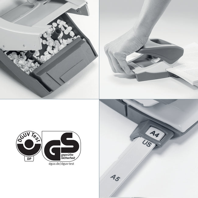 Leitz -  50082095 papierperforator 30 vel Zwart