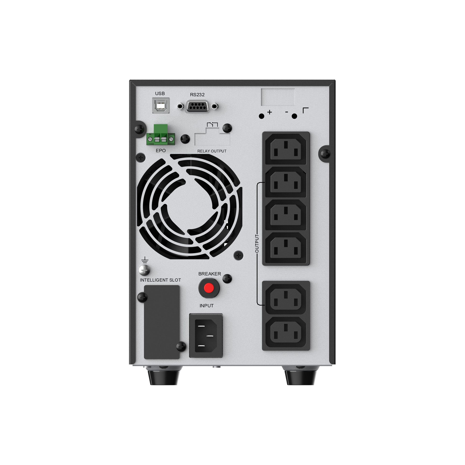 CONCEPTRONIC -   ZEUS52E2K UPS Dubbele conversie (online) 2 kVA 1800 W 6 AC-uitgang(en)