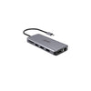 Acer -   12-in-1 Type-C Dongle Bedraad USB 3.2 Gen 1 (3.1 Gen 1) Type-C Zilver