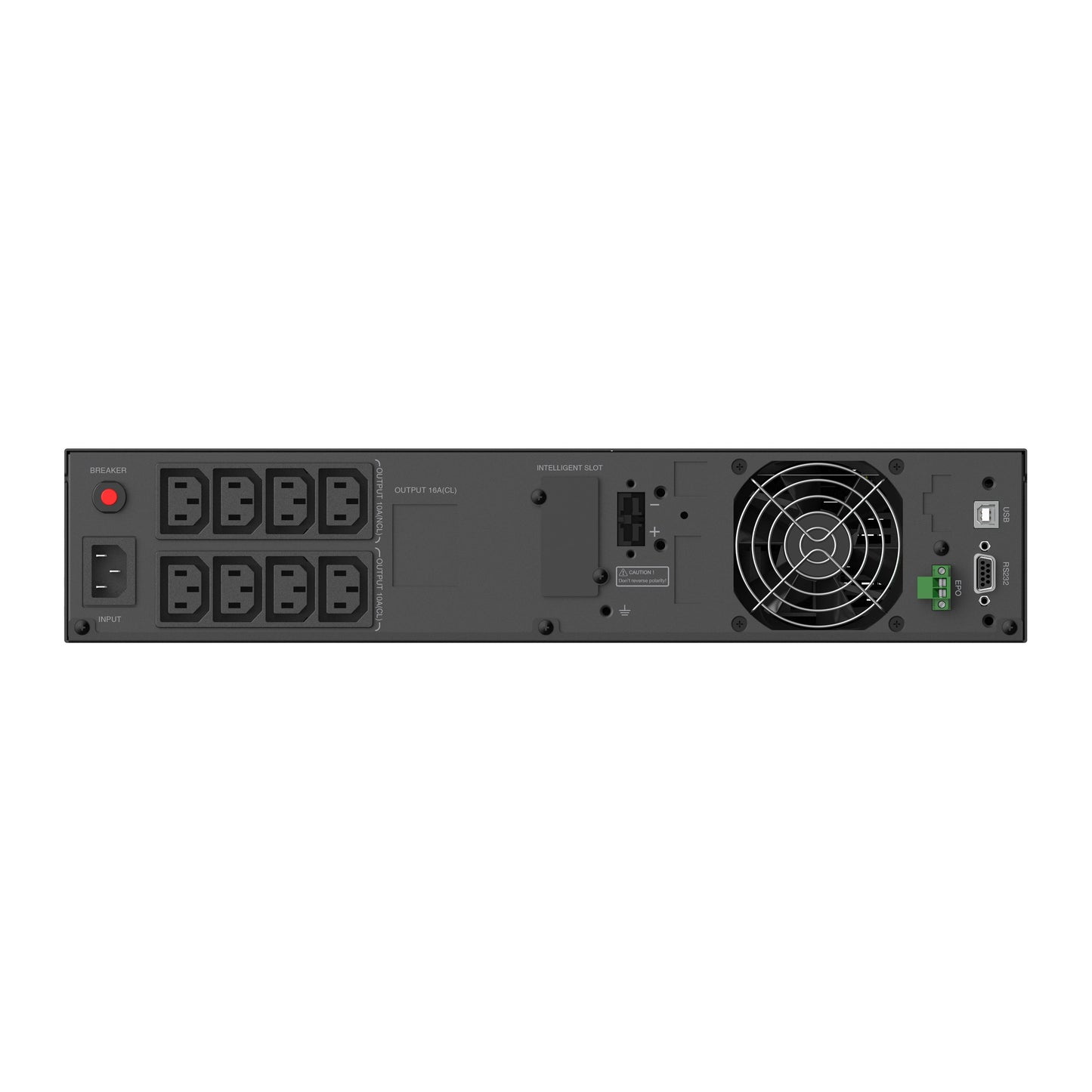 CONCEPTRONIC -   ZEUS51E2K UPS Dubbele conversie (online) 2 kVA 2000 W 8 AC-uitgang(en)