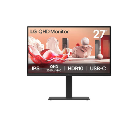 LG -   27BA75QB-B.AEU computer monitor 68,6 cm (27) 2560 x 1440 Pixels Wide Quad HD LED Zwart