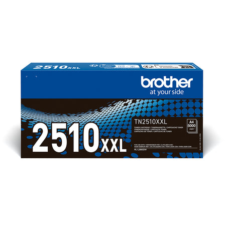 Brother - tóner, 5.000 páginas, OEM TN-2510XXL, negro