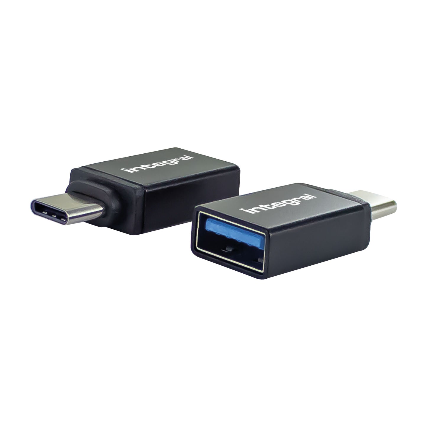 Intégral - Adaptateur 3.1 USB-A vers USB-C 2 pièces