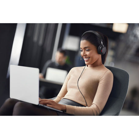 JABRA -   Evolve2 40 SE Headset Bedraad Hoofdband Oproepen/muziek USB Type-C / USB Type-A Zwart