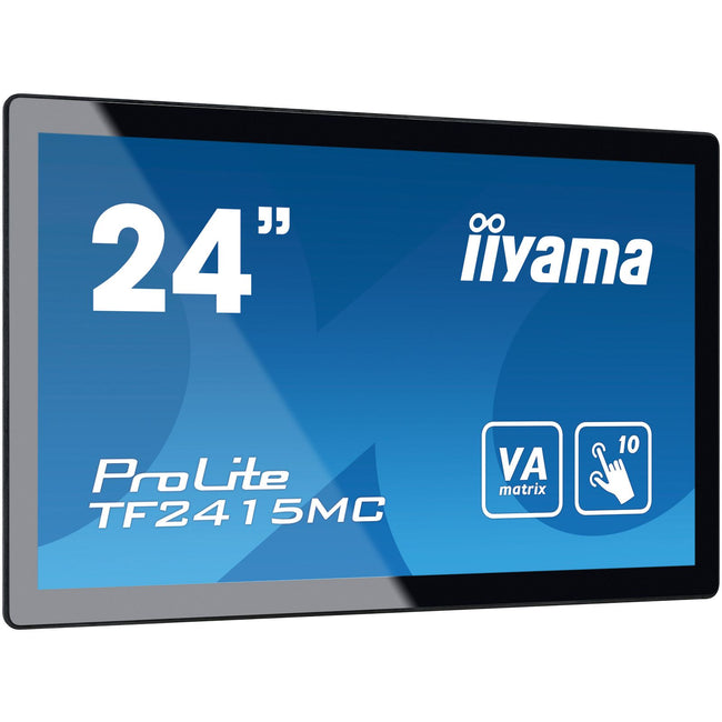 IIYAMA -   ProLite TF2415MC-B2 computer monitor 60,5 cm (23.8) 1920 x 1080 Pixels Full HD LED Touchscreen Multi-gebruiker Zwart