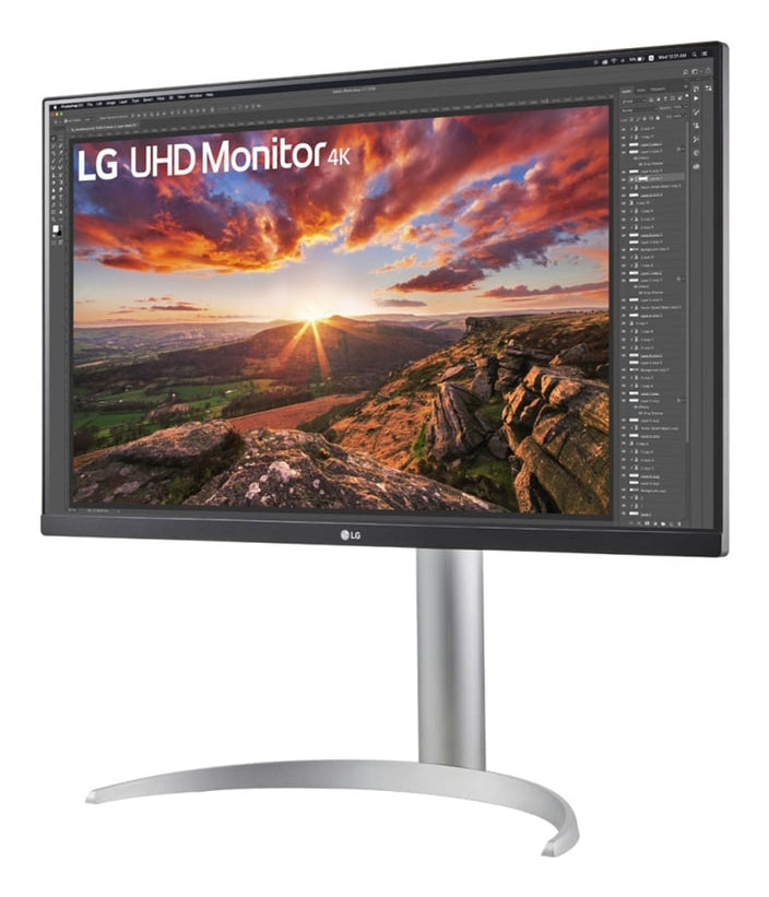 LG -   27UP850K-W.AEU monitor computer monitor 68,6 cm (27) 3840 x 2160 Pixels 4K Ultra HD LED Zwart